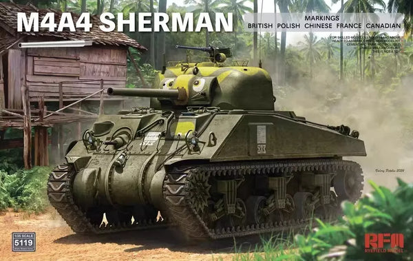 RFMRM5119 1/35 Rye Field Model M4A4 Sherman