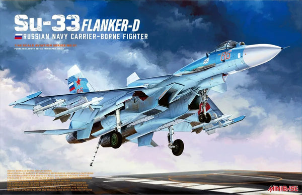 MINIBASE 8001 1/48 Su-33 Flanker-D Russian Navy Carrier Borne Fighter
