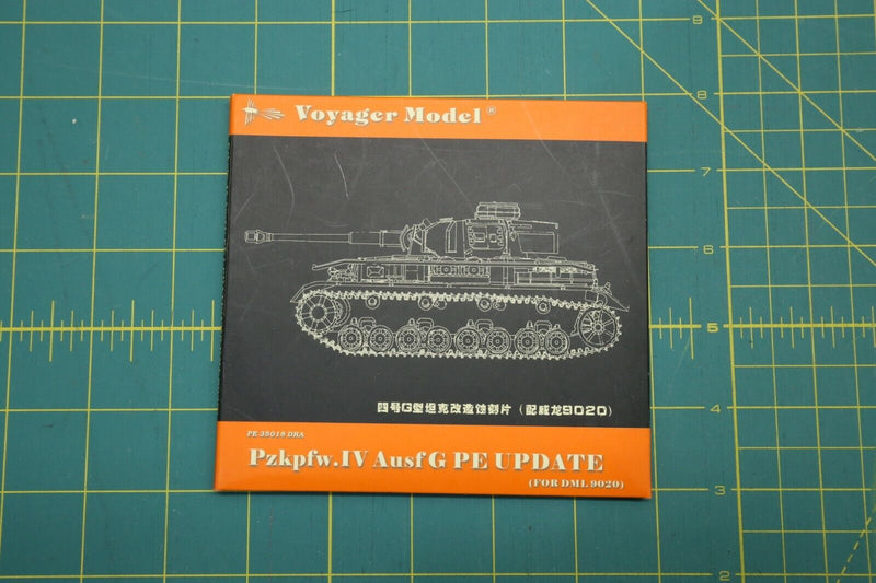 Voyager Model Pzkpfw.IV Ausf G PE Update No. PE35018 1:35
