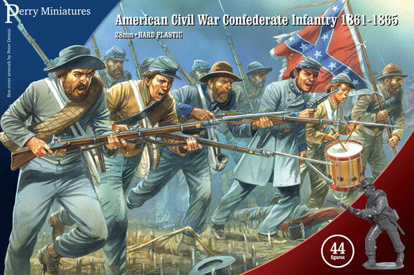 Perry Miniatures Confederate Infantry Americal Civil war 1861-65