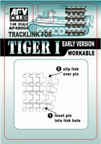 Tiger I - Première version / Einzelgliederkette