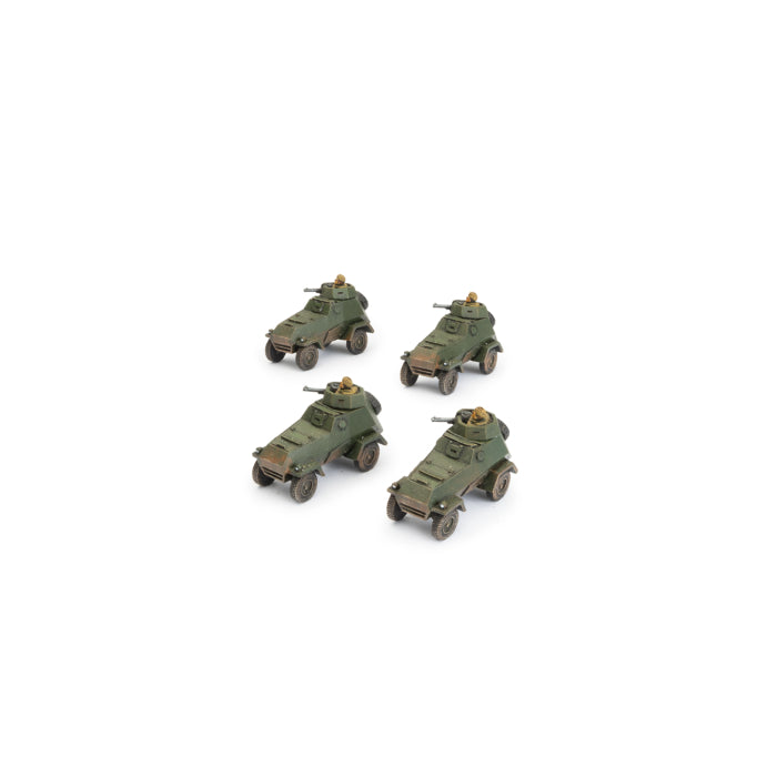 SBX76 BA-64 Armoured Car Platoon (Late War x4 Tanks Plastic)