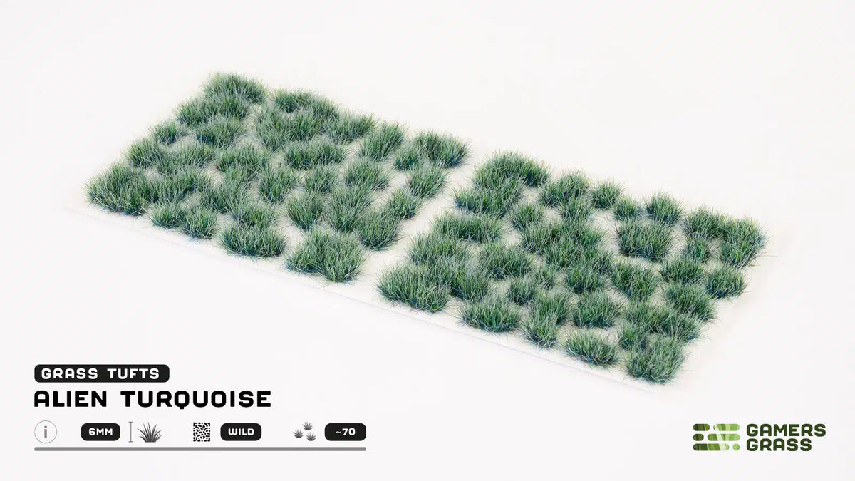 Gamers Grass: Alien Tourquoise 6mm GGA-TG