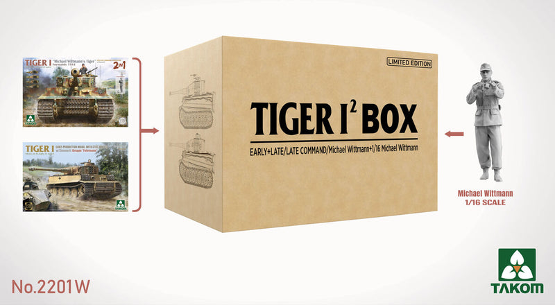 TAK02201W 1:35 Takom Tiger I Big Box