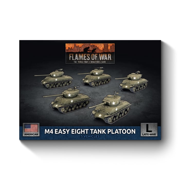 UBX91 M4 Easy Eight (76mm) Platoon (x5 Plastic)