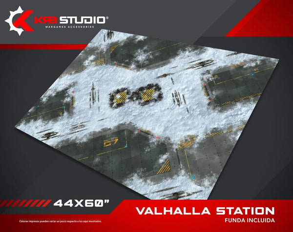 KRB Studio: Valhalla station Mat 44''x60''