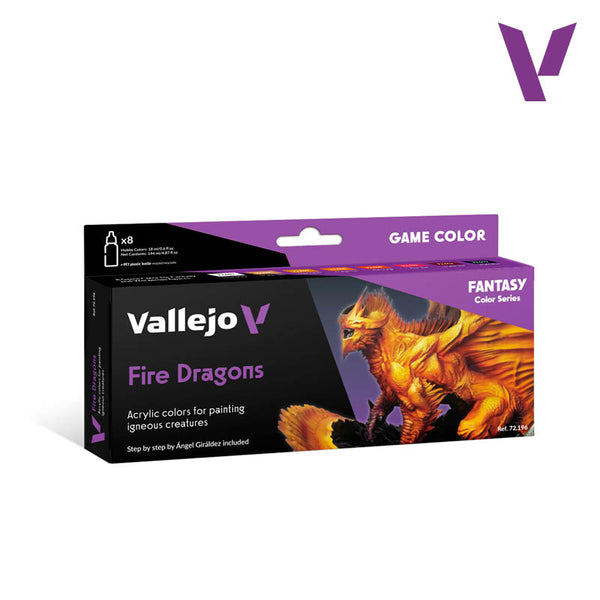 72.196 Game Color Set: Fire Dragons By A.Giraldez