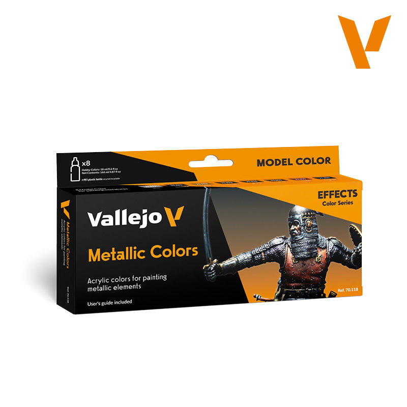 70.118 Metallic Colors model color sets