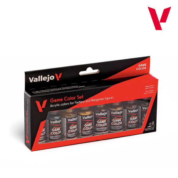 72.303 GAME COLOR SET: COLORES METALICOS