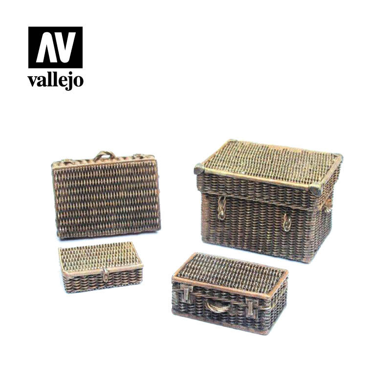 SC227 Maletas de mimbre