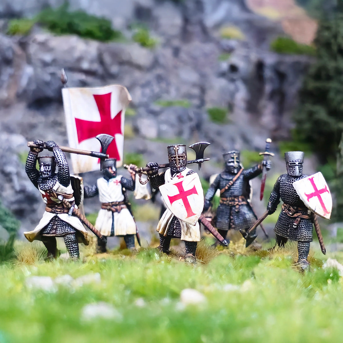 VXM004 Medieval Foot Knights