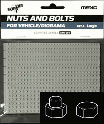 Meng SPS-004 Écrous et boulons - Jeu A grand