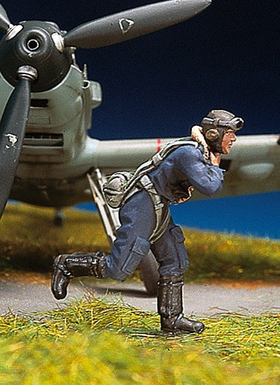 Andrea Miniatures 1/48 SW07 Pilote allemand Running 1