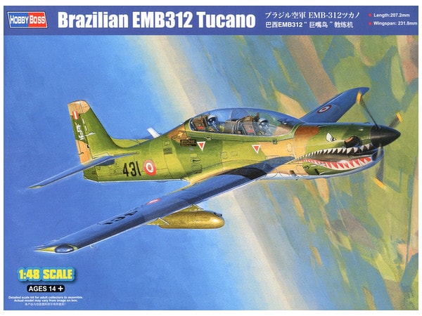 Hobby Boss 1:48 Brésilien EMB-312 Tucano