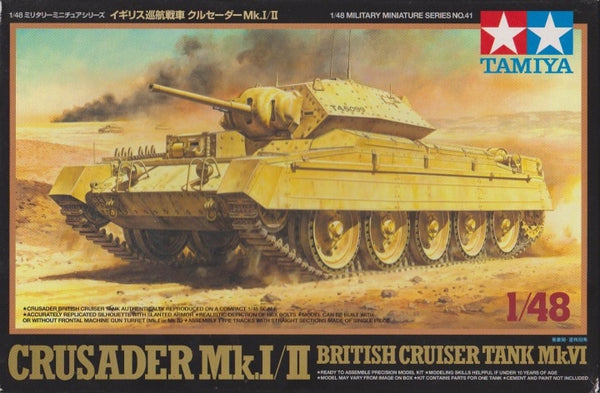 Tamiya 1:48 Crusader Mk. I/II