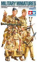 Tamiya German Africa Corps Luftwaffe Artillery crew set