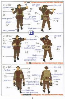 Gecko Models 1/35 WWII MG Team Marching (N.W.Europe)