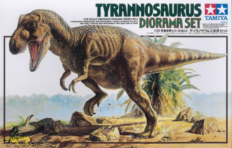 Tamiya 1/35 Tyrannosaurus Diorama Set