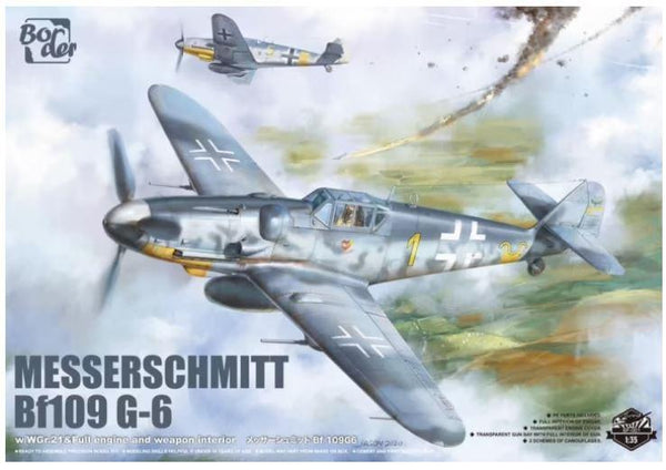 Border Models BF001 1/35 Messerschmitt Bf109 G-6 ÉDITION LIMITÉE