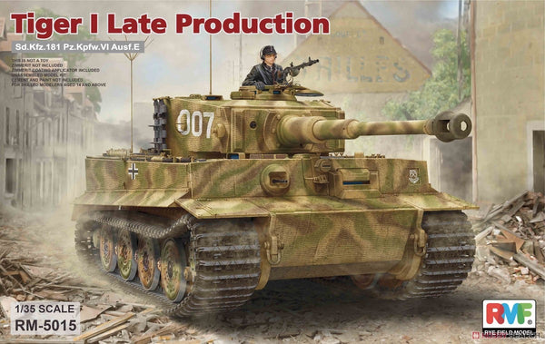 Rye Field modèle 1/35 Tiger I production tardive