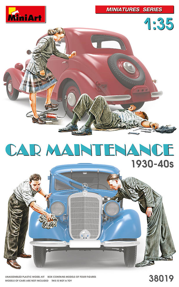 MiniArt 1:35 Car Maintenance