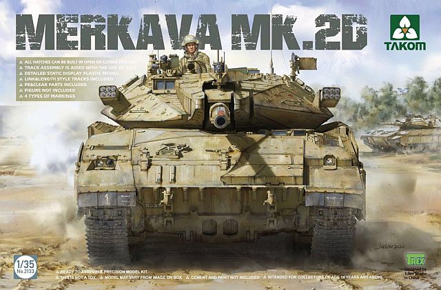 1:35 Takom Merkava Mk.2D