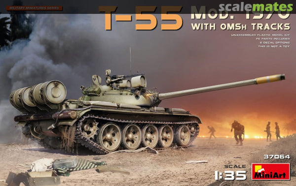 Miniart 1:35 T-55 Mod 1970 avec chenilles OMSH