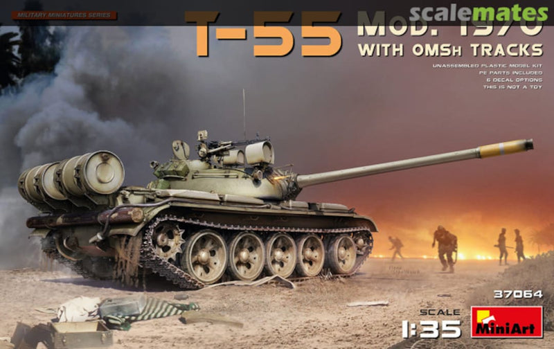 Miniart 1:35  T-55 Mod 1970 with OMSH Tracks