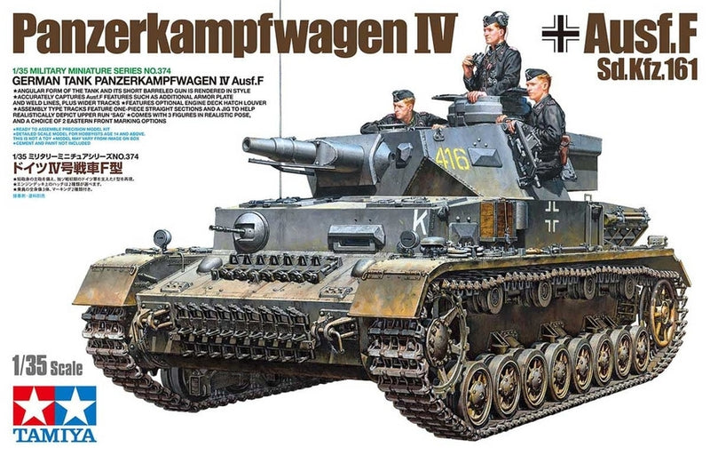 Tamiya 1:35 Panzerkampfwagen IV Ausf.F Sd.Kfz.161