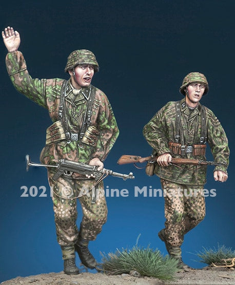 Alpine 1/35 35289 WSS Grenadier '44 Coffret (2 figurines)