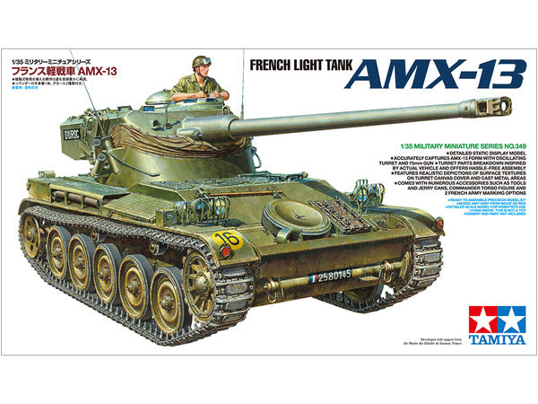 Tamiya 1/35 AMX-13 Char léger français