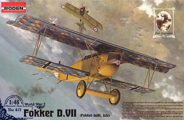 Roden Fokker D.VII en retard