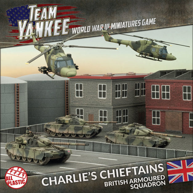 Flames of War : Escadron blindé britannique de Charlie's Chieftains