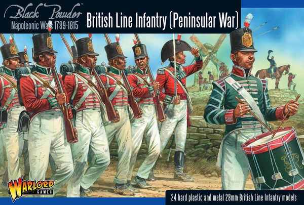 Infanterie de ligne britannique à poudre noire (péninsulaire)