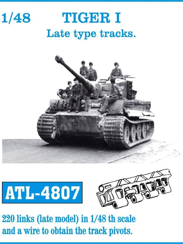 1:48 Friulmodel Track Link Set - Tiger I Late (220 Links)
