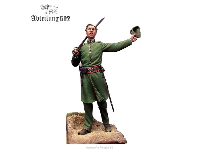 Abteilung 502 RESIN FIGURE ABT1013 5TH GEORGIA INFANTRY. (CLINCH RIFLES) 1861 (54mm)