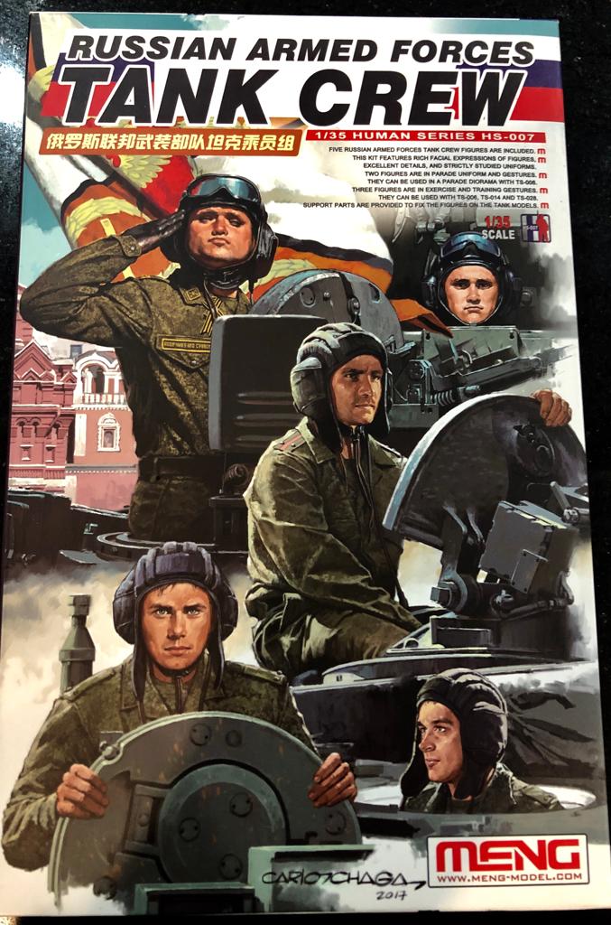 Meng 1/35 Modern Russian Armed Forces Tank Crew