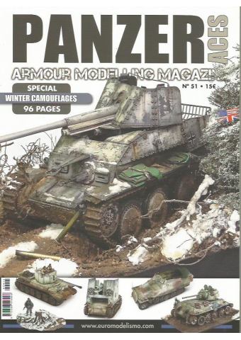 Panzer Aces Armor Modeling Magazine #51 - Spécial camouflage d'hiver