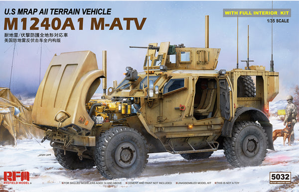 RFM 1/35 RM-5032 M1240A1 M-ATV US MRAP