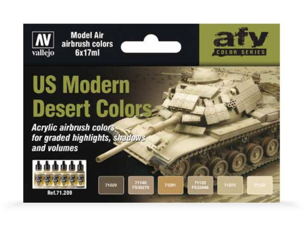 71.209 Model air set: US Modern Desert Colors