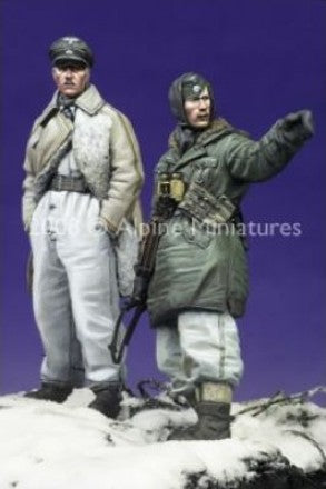 Alpine 1/35 35065 Officiers SS LAH Kharkov Set #2 (2 figurines)