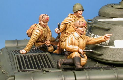 Gaso.Line 1/48 Russian Infantry Riders/