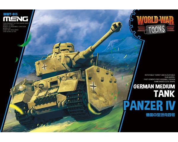 Meng World toons Tank panzer IV