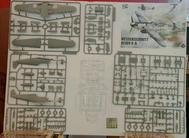 Border Models BF001 1/35 Messerschmitt Bf109 G-6 ÉDITION LIMITÉE