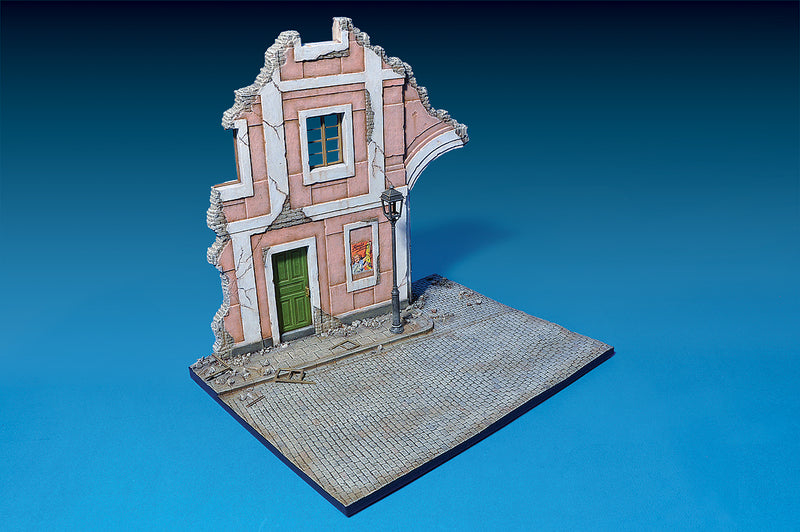 Série MiniArt Dioramas 1:35 - Bâtiment en ruine avec base