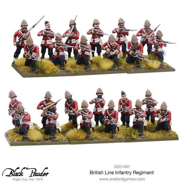 Black Powder: Anglo-Zulu War British Line Infantry Regiment