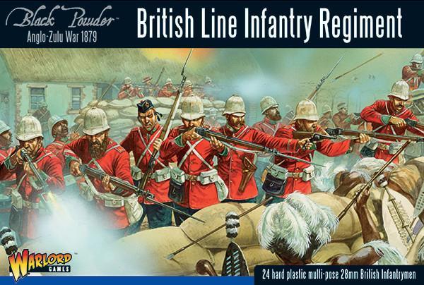 Black Powder: Anglo-Zulu War British Line Infantry Regiment