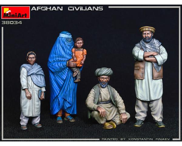 Miniart 1/35 AFGHAN CIVILIAN FIGURES SET