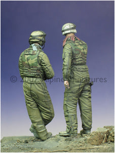 Alpine 1/35 35025 OIF US Tank Crew Set (2 figurines)