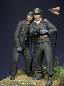 Alpine 1/35 Early WW2 Panzer Crew Set (2 figurines)